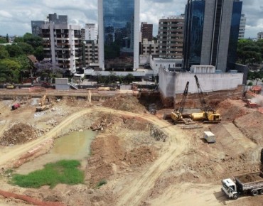 Biota-Geom apresenta Plano de Gerenciamento de Resíduos da Construção Civil  (PGRCC) para Certificação LEED da Obra do Bourbon Shopping Carlos Gomes.